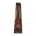 Retro-style plastic ukulele toy guitar for children with four colourful strings