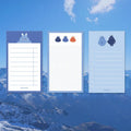 Earth Series creative notebook with cartoon cover, open to show 30 pages of collage paper.