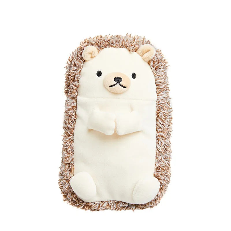 Soft velvet pencil case with a funny, creative personality design pattern.