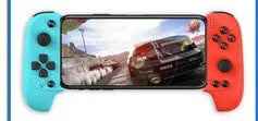 Cytec wireless Bluetooth telescopic game controller extended to hold a smartphone
