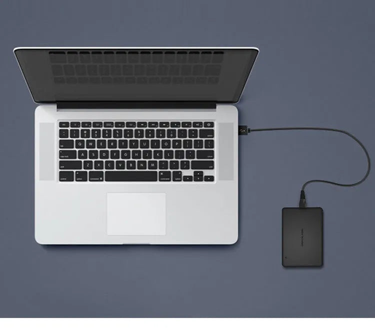 Desktop USB fast charger with indication light in black or white colour