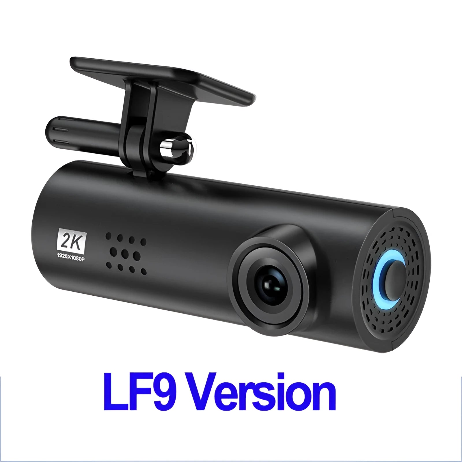 LF9 dashboard camera with WiFi connectivity showing compact design and lens