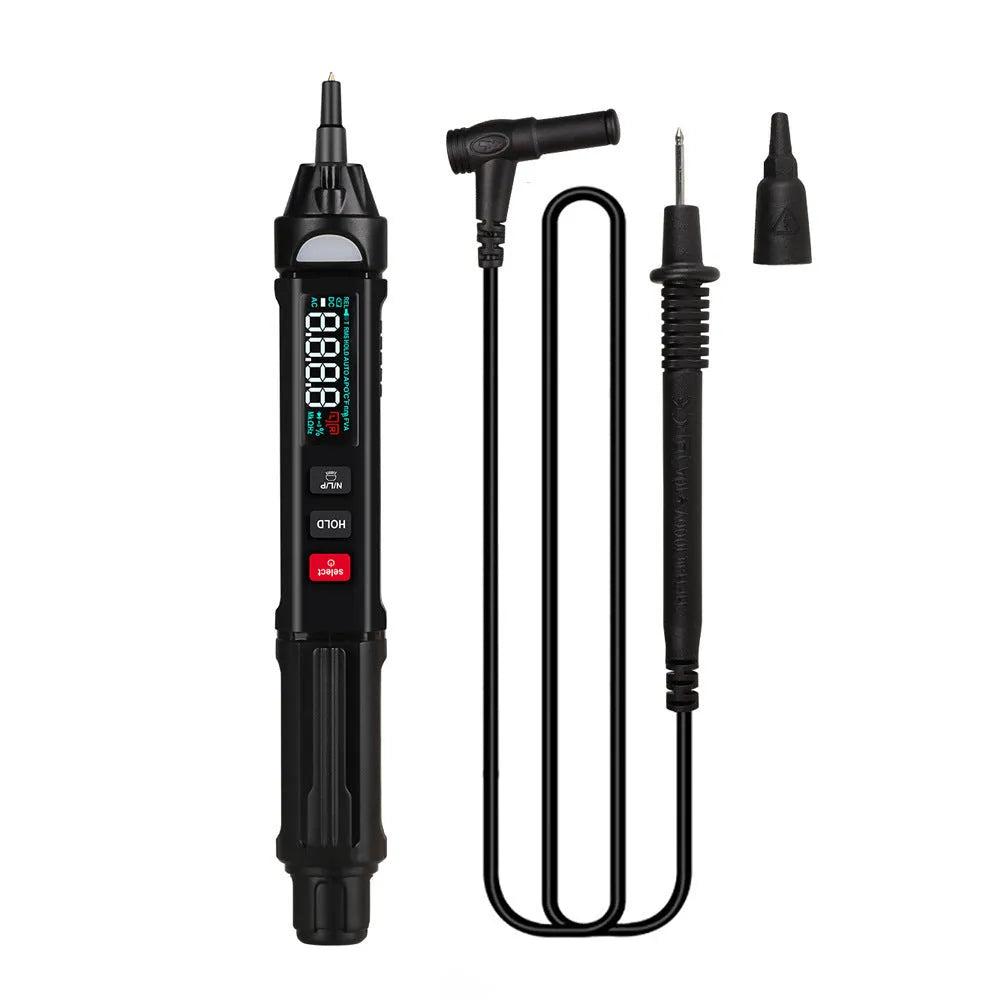 ET8906 ET8908 digital multimeter with test lead for automatic electrical measurement