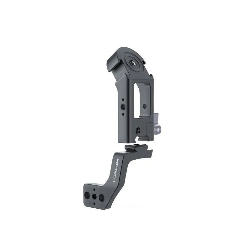 Aluminium alloy DJI Ronin-S and SC gimbal pot holder with quick-release parts and accessory mounts.