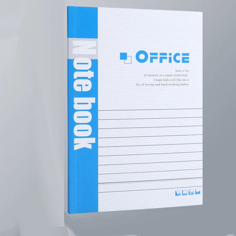 Wholesale soft cover business notebooks in Japanese Korean style with striped pattern, bulk pack options