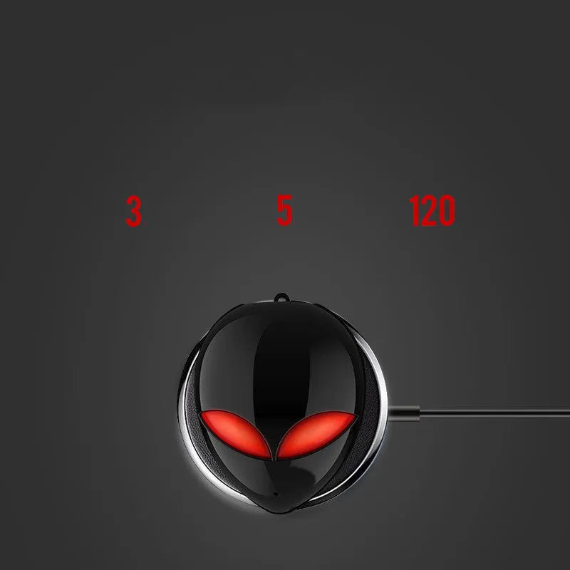 Creative Outer T8 Starman alien design Bluetooth headset and wireless charging case