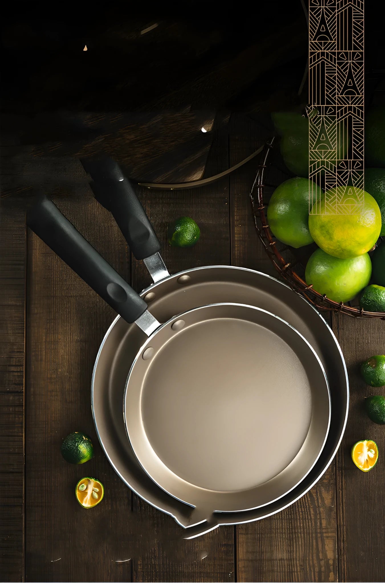French Baker Melaleuca pancake pan non-stick flat-bottom frying pan 18cm aluminium alloy