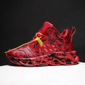 Men's camouflage pattern high-top basketball shoes in multiple colours with rubber sole