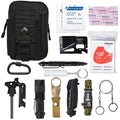 Outdoor camping multi-function survival tool compact 17.5x12x6cm self-defence SOS equipment
