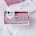 Roll of decorative washi tape with cartoon pattern measuring 1.5cm wide