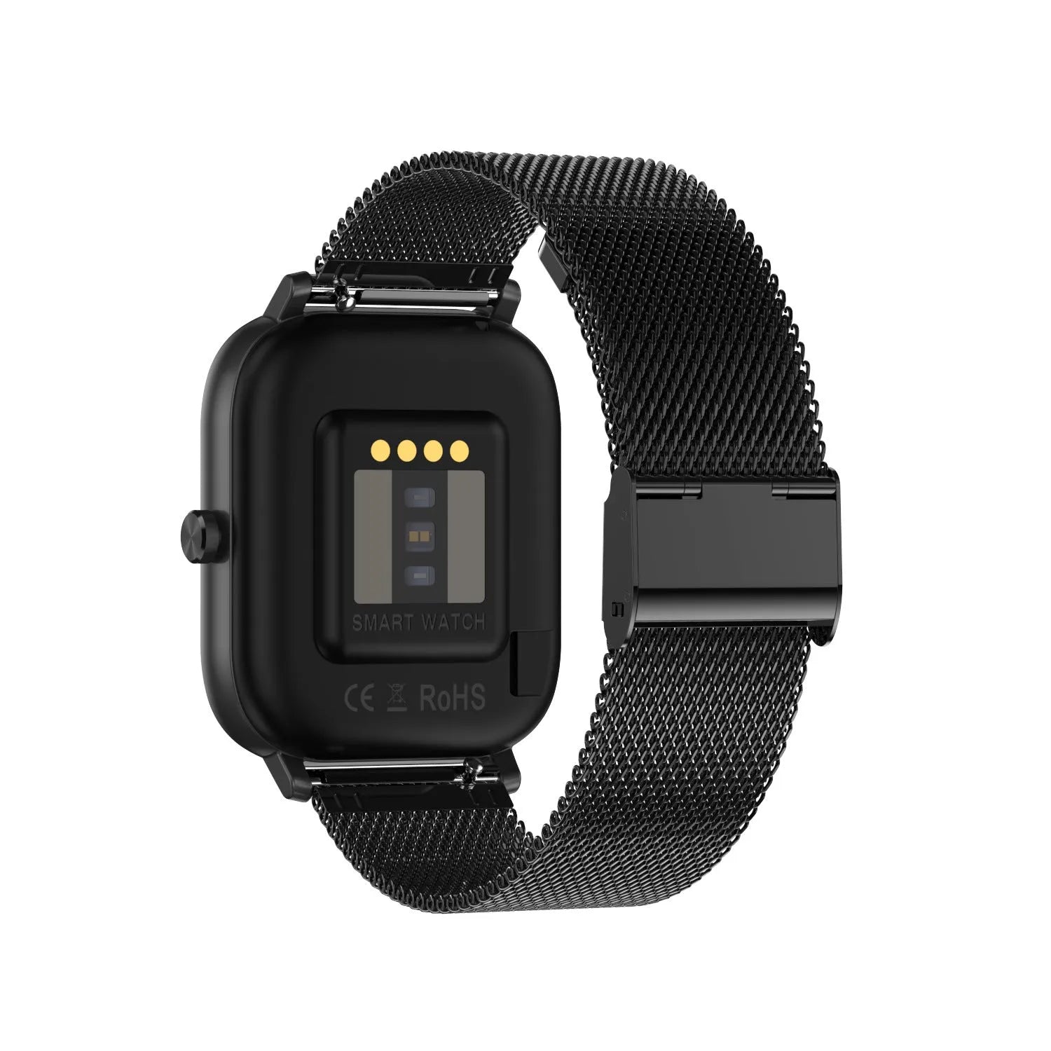 Smart health bracelet with ECG monitoring on a wrist, showing a 1.54-inch touchscreen display.