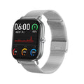 Smart health bracelet with ECG monitoring on a wrist, showing a 1.54-inch touchscreen display.