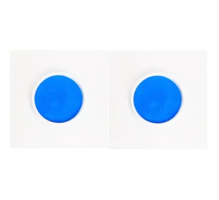Children's finger print mud kit with plastic inkpad, stamp, and picture album for non-toxic sensory play.
