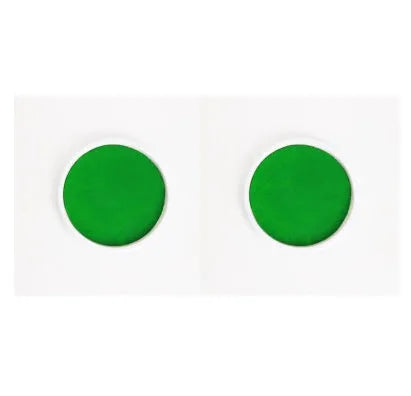 Children's finger print mud kit with plastic inkpad, stamp, and picture album for non-toxic sensory play.