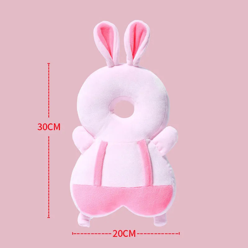 Baby toddler head pillow with cute angel wings design in crystal super soft and mesh cloth on child