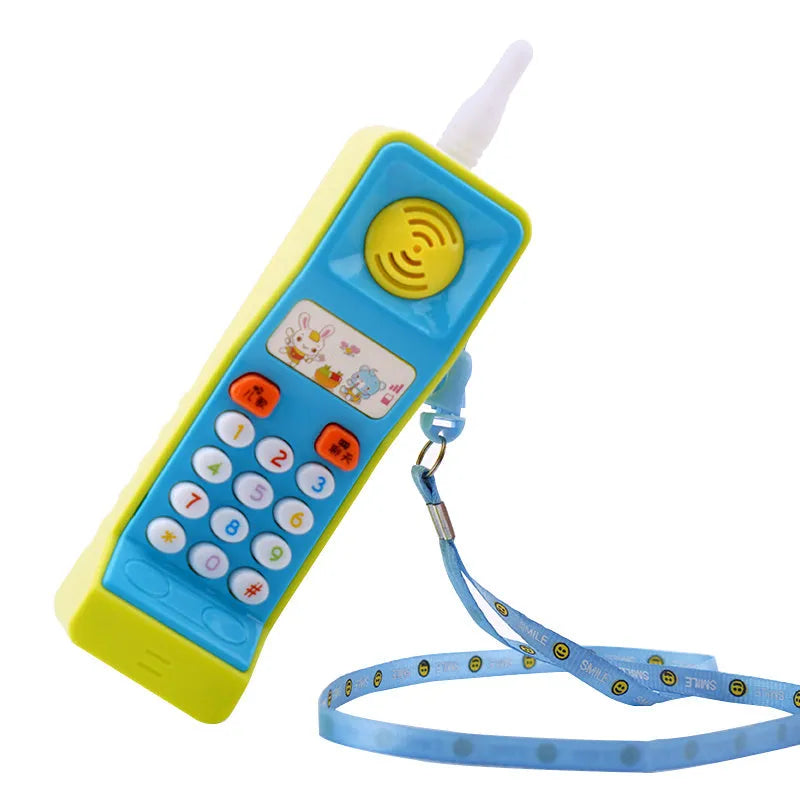 Children's electric musical cartoon animal toy with sound and light features for age 3+