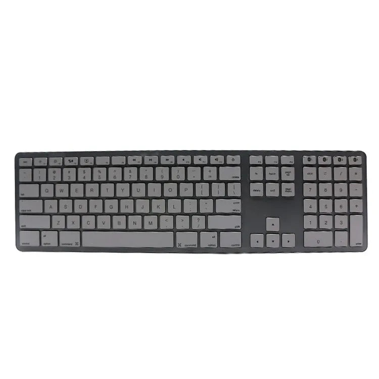 White ABS plastic mechanical keyboard with 109 keys including three-key function zone