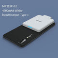 MP282P 4500mAh back clip battery in black, white, blue, pink, or red colours