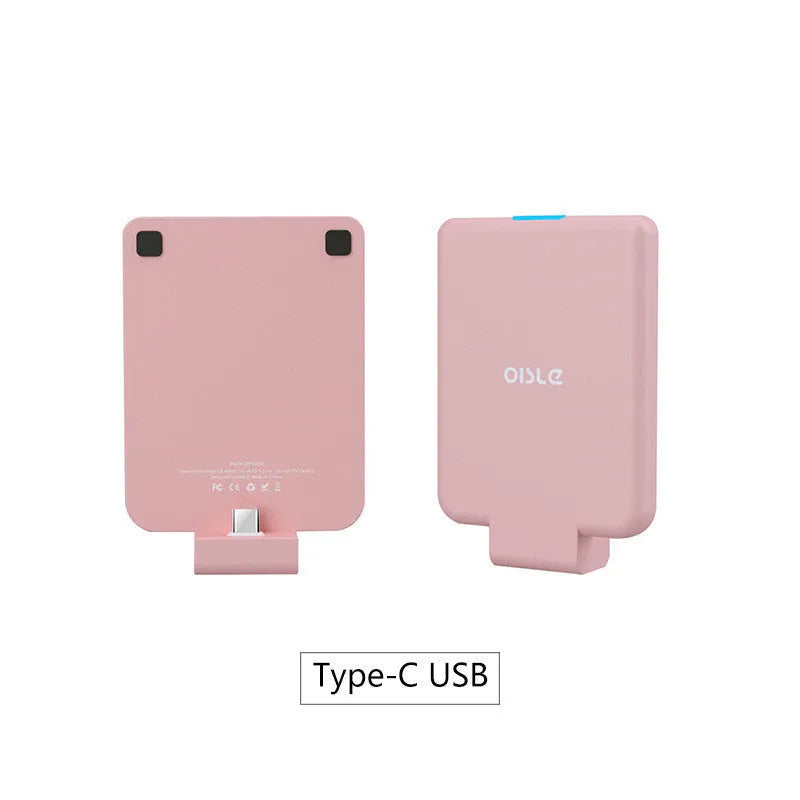 MP282P 4500mAh back clip battery in black, white, blue, pink, or red colours