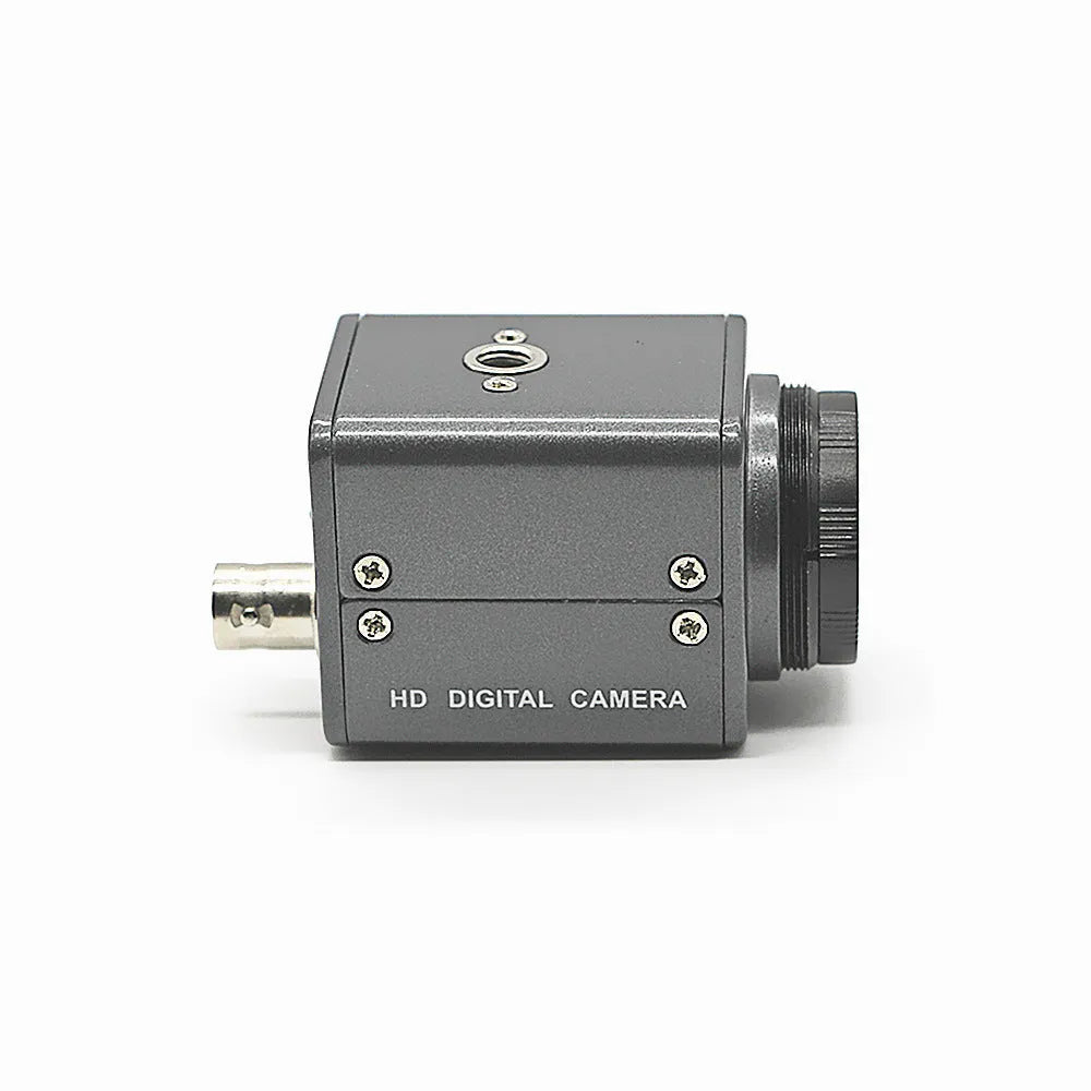 HC-109 mini mechanical microscope industrial camera with metal housing and gun-style design