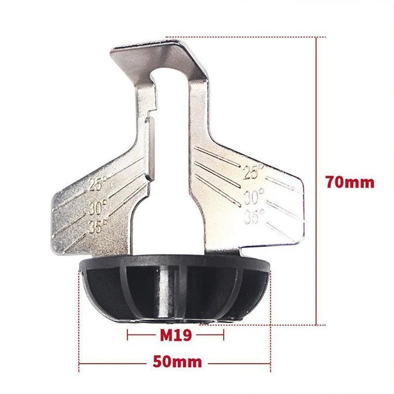 Silver metal chain grinding machine accessory for electric grinder with 20mm length