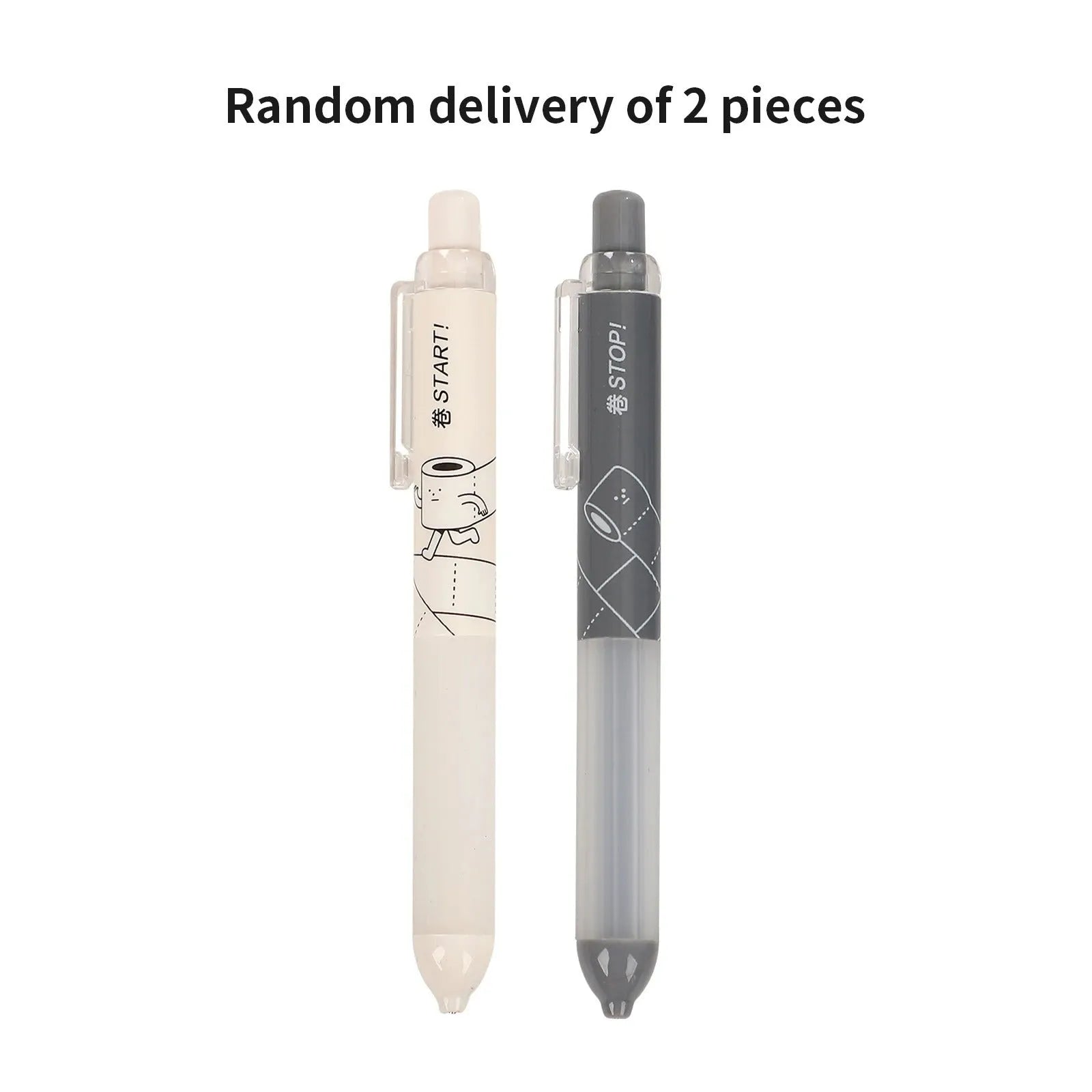 0.5mm cloud grip mechanical pencil in black or white with minimalist design