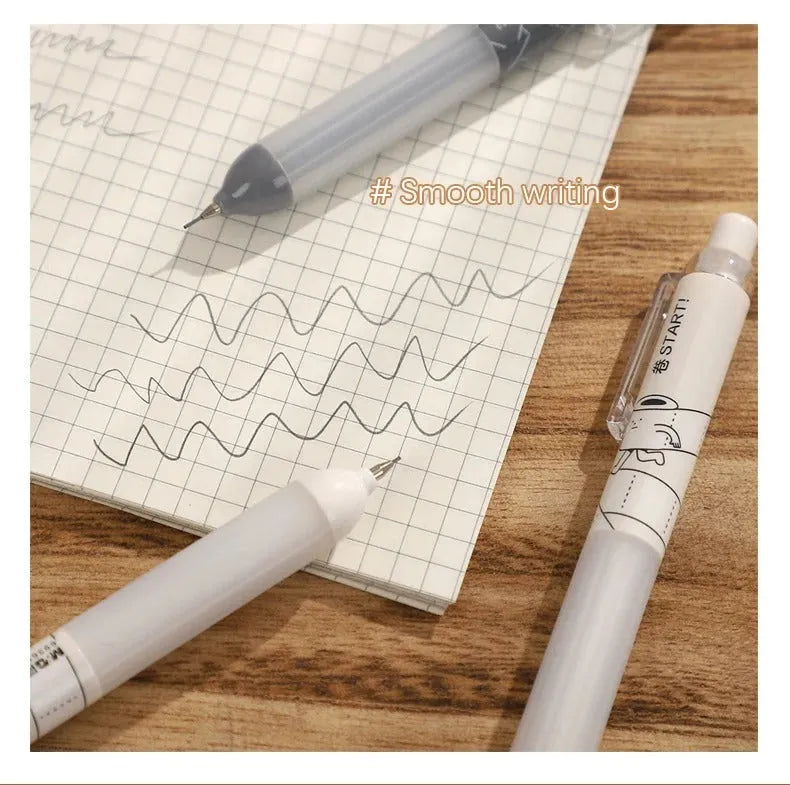 0.5mm cloud grip mechanical pencil in black or white with minimalist design