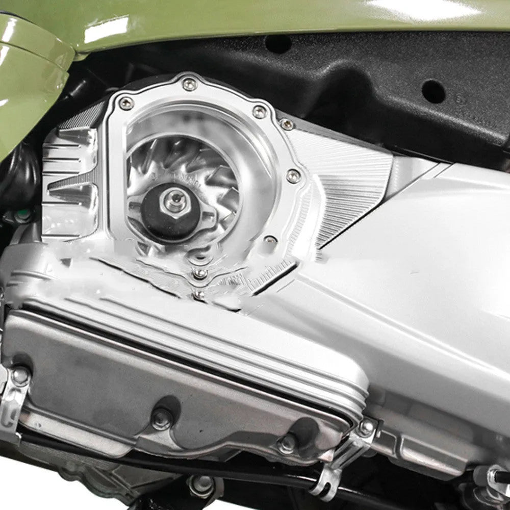 Vespa Primavera clutch intake transmission cover replacement part in multiple colour options