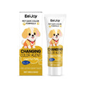 Blue and Pink water-based temporary pet hair dye bottles for dogs cats and horses