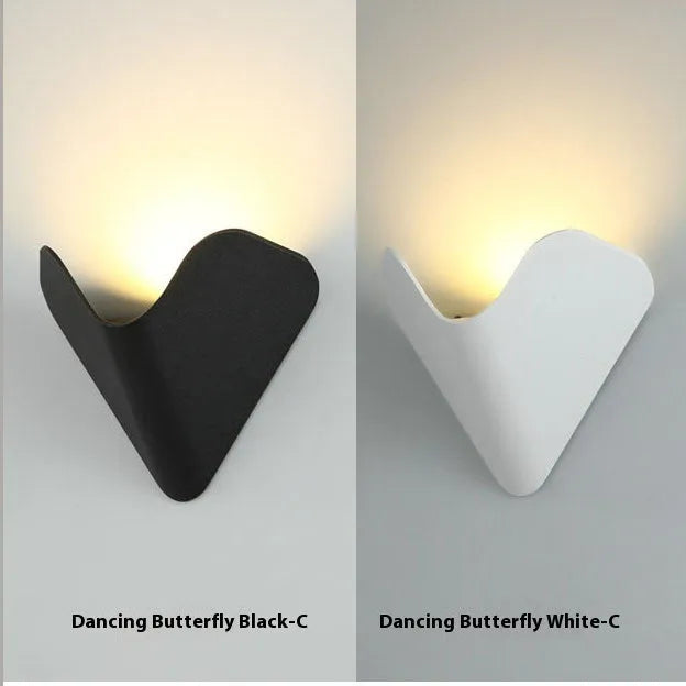 Black bird's nest design waterproof LED courtyard lamp with IP65 rating.