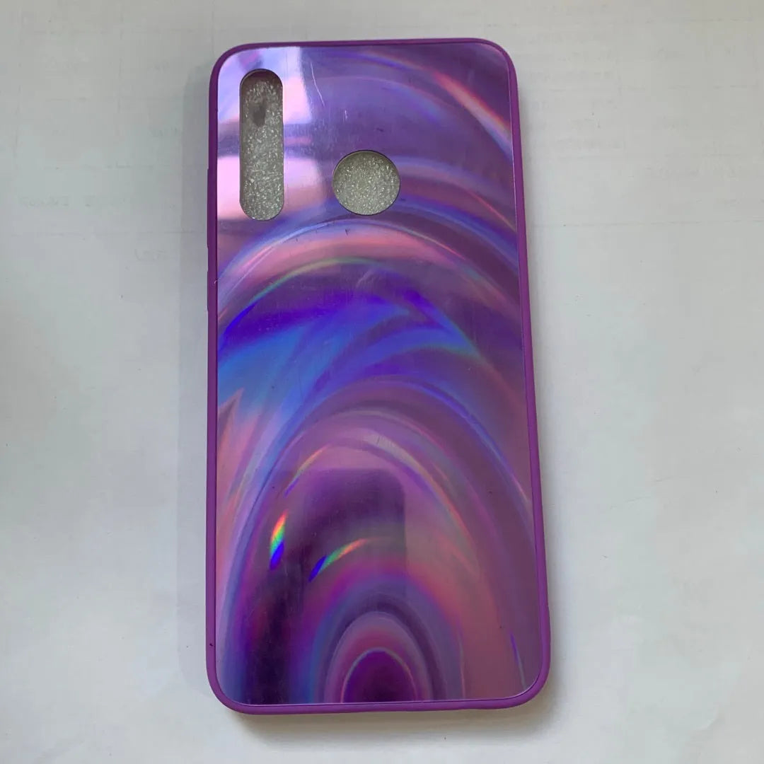 Marble pattern shockproof silicone phone case for Samsung models in multiple colours.