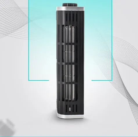 Black notebook cooler with wide aluminium plate and integrated support stand.