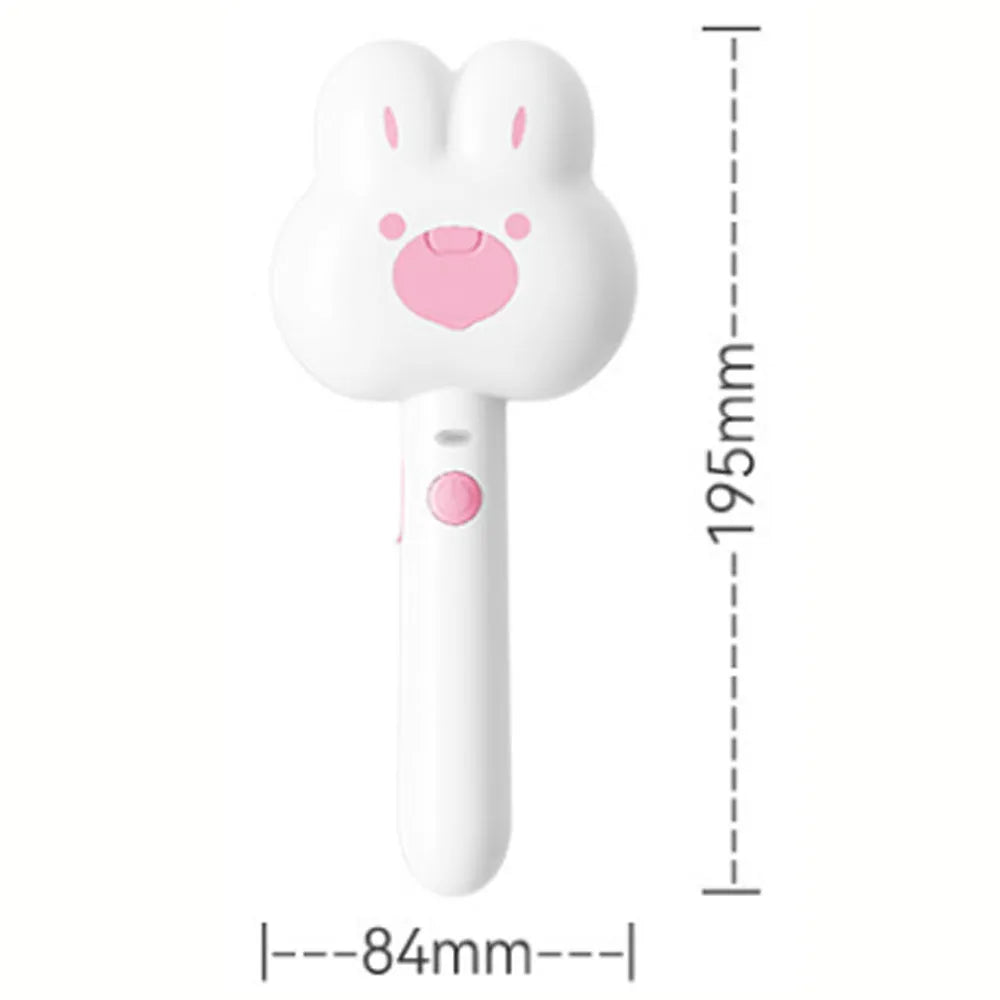 Rechargeable cat steam grooming brush comb in green, pink or white with hot steam technology