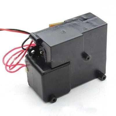 Black smoke box accessory for RC tank models with battlefield simulation effects