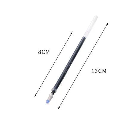 Automatic fade and disappear pen set with pen holder, storage case, and eight refill cartridges for temporary fabric markings