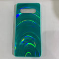 Marble pattern shockproof silicone phone case for Samsung models in multiple colours.