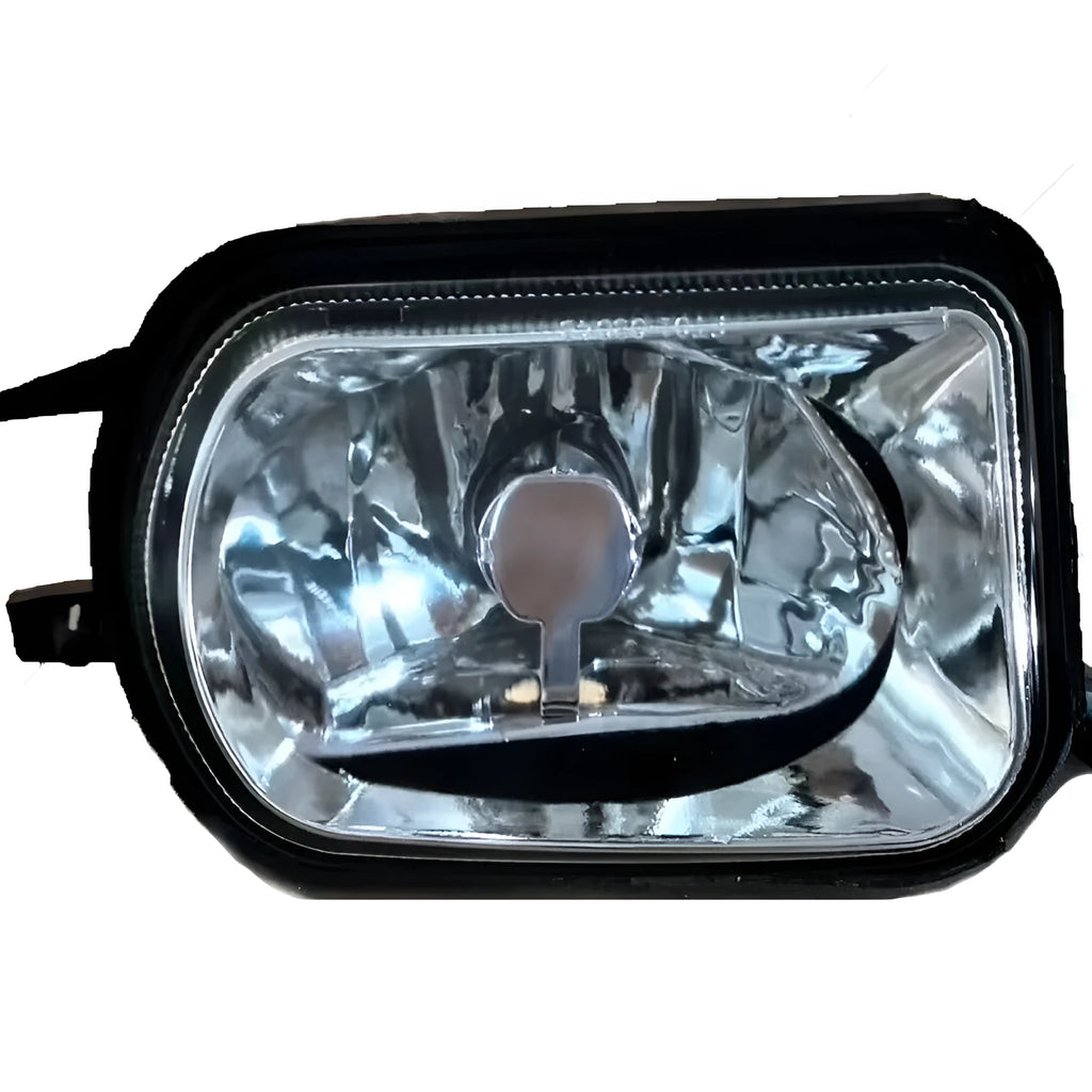 Mercedes-Benz W203 front fog and daytime running lamp replacement unit with plastic construction