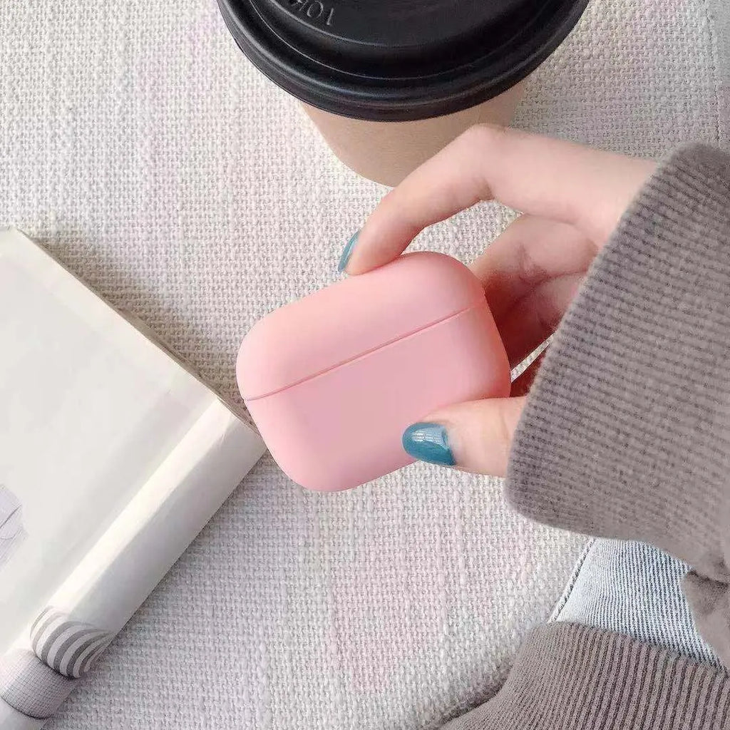 Plastic protective case for Apple AirPods 3 Pro in multiple colour options.