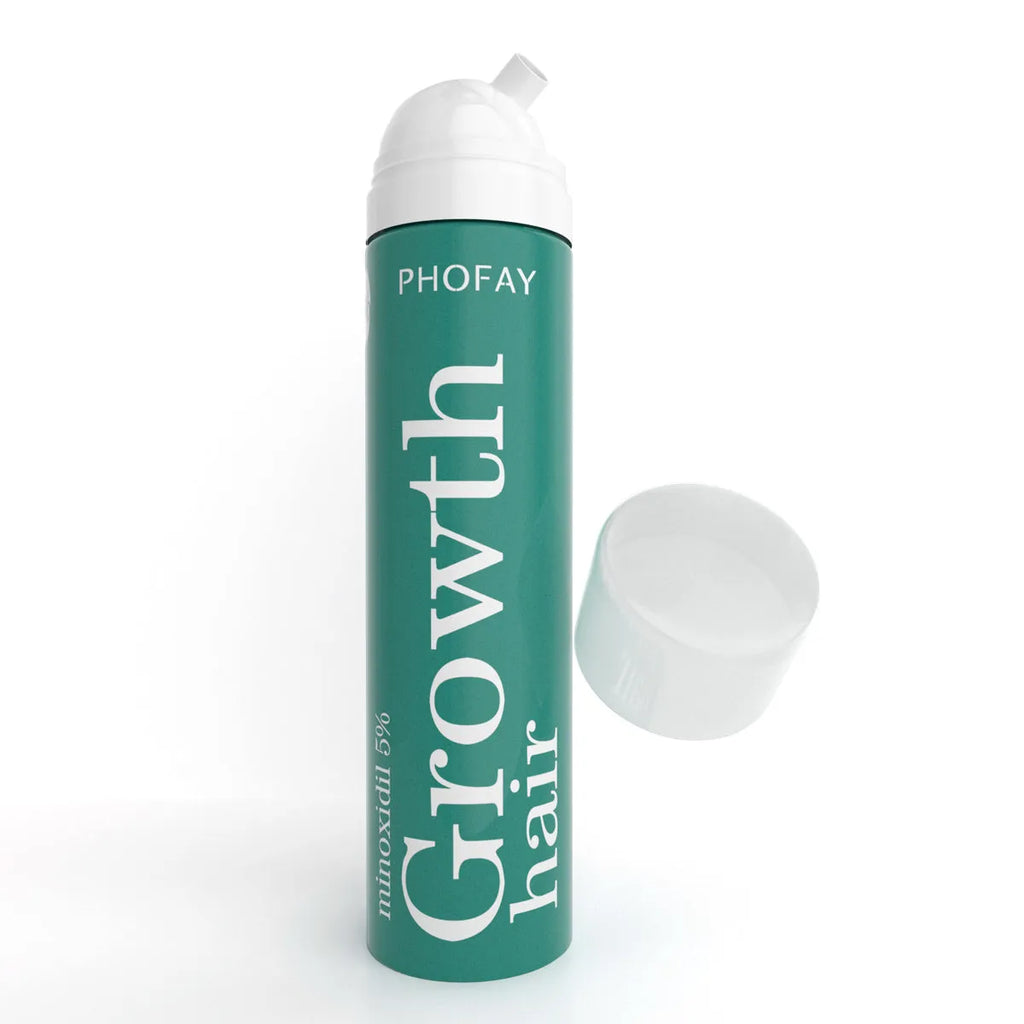 CH004 Minoxidil 5% Anti-Hair Loss Foam Mousse in 60ml canister for topical hair regrowth treatment