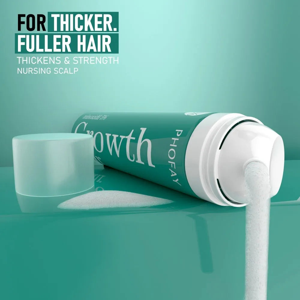CH004 Minoxidil 5% Anti-Hair Loss Foam Mousse in 60ml canister for topical hair regrowth treatment
