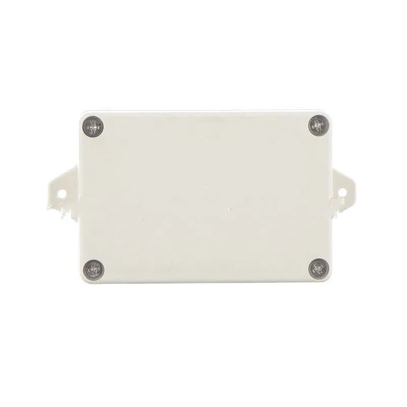 F4B-1 black ABS plastic waterproof instrument box for electrical components.