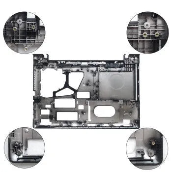 Lenovo G50 series laptop bottom case replacement housing with 43.5x30.5x5.8cm dimensions