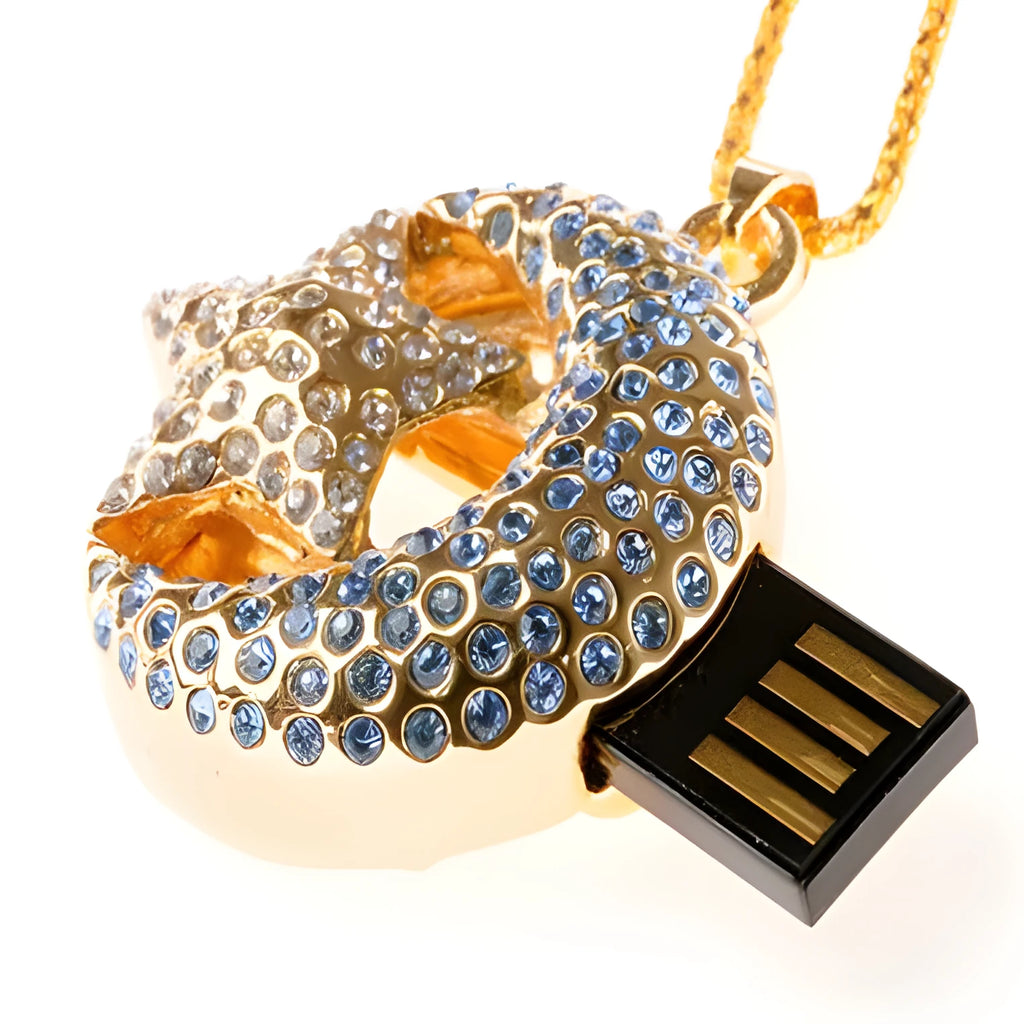 Silver Xingyue Creative metal USB flash drive with capacity options from 2GB to 64GB.