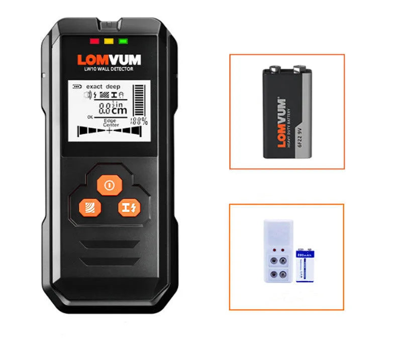 Multifunctional wall detector wire detector measuring instrument with three configuration options