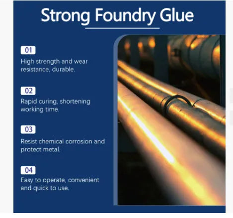 85ml metal casting glue sealant kit with epoxy resin for stainless steel copper aluminium repairs
