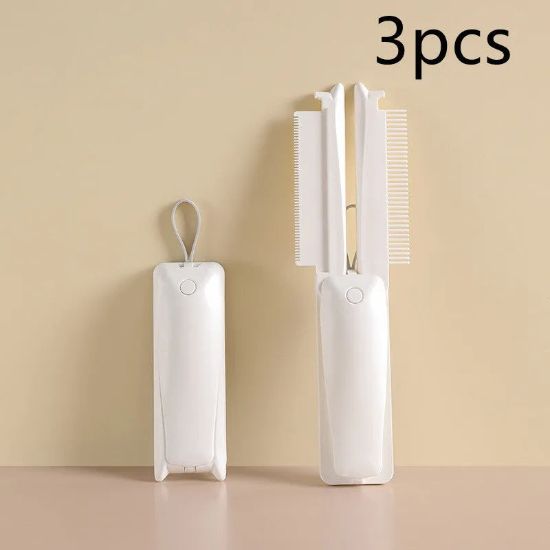 ABS plastic pet grooming brush for cats and dogs with wardrobe mesh storage grid