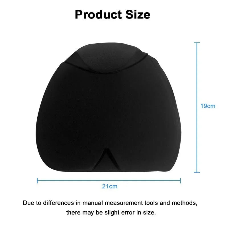 Solid colour fully enclosed cold compress cap in black, pink, or dark blue