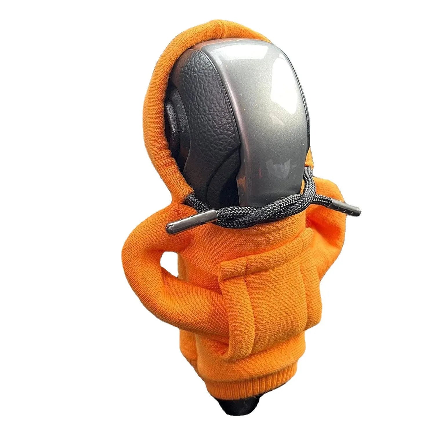 Cloth gear shift knob hoodie cover in multiple colours with 13x8cm dimensions