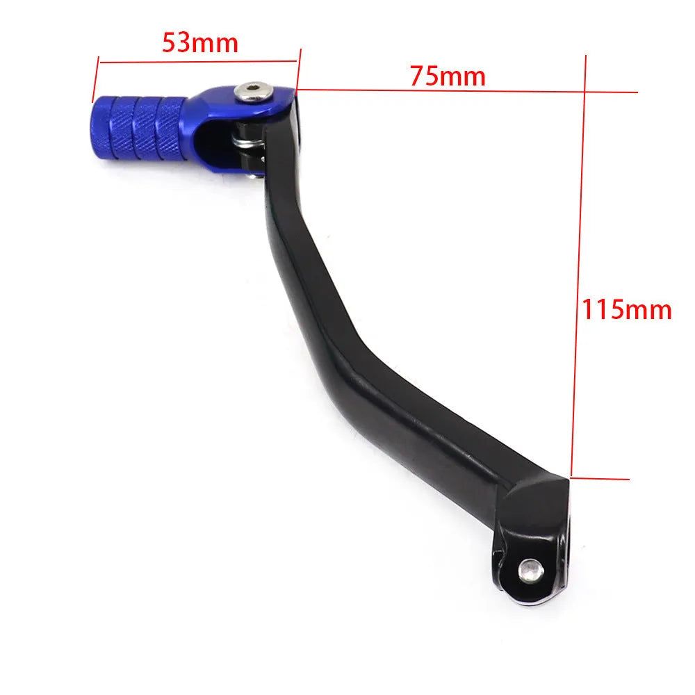 YZF variable gear lever for Yamaha YZ125, YZ250, and YZ250X motorcycles.