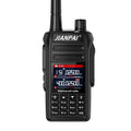 Black Interphone waterproof aviation full band communications headset with plastic shell